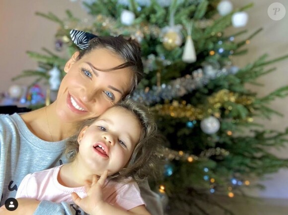 Julia Paredes et sa fille Luna, décembre 2019.
