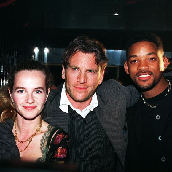 Tcheky Karyo, Isabelle Pasco et Will Smith - Soirée "Bad Boys" au Circus durant le 48e Festivan de Cannes. Le 18 mai 1995.