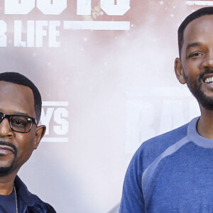 Will Smith et Martin Lawrence - Photocall du film "Bad Boys For Life" à Madrid, Espagne, le 8 janvier 2020. @Archie Andrews/ABACAPRESS.COM