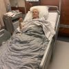 Loïc Nottet a posté cette photo de lui à l'hôpital, sur Instagram, le 10 janvier 2020.