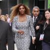 Serena Williams arrive à la soirée annuelle Ad Week à New York, le 24 septembre 201.