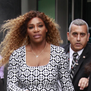 Serena Williams arrive à la soirée annuelle Ad Week à New York, le 24 septembre 201.