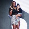 Serena Williams, Alexis Olympia Ohanian Jr. au défilé Prêt à porter Serena Williams Printemps/Eté 2020 lors de la Fashion Week de New York, le 10 septembre 2019.