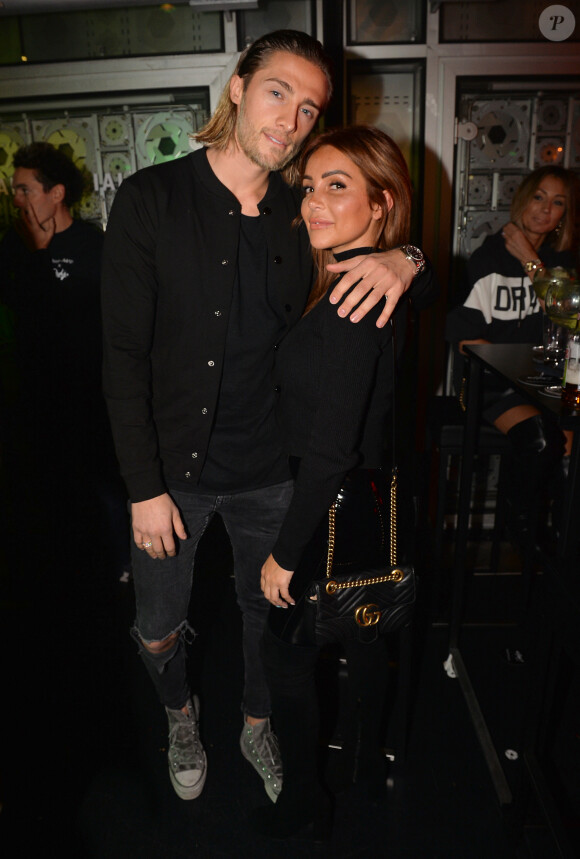 Fidji et Dylan (La bataille des couples 2) - Soirée de lancement BoohooMan x Dadju à Paris, le 29 octobre 2019. © Veeren Ramsamy-Christophe Clovis/Bestimage