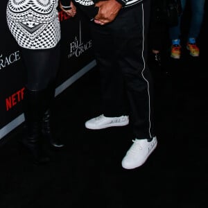 Mariah Carey, Tyler Perry - Première du film "A Fall From Grace" au cinéma Metrograph à New York City. Le 13 janvier 2020.