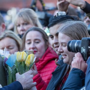 Le prince William, duc de Cambridge, et Catherine Kate Middleton, duchesse de Cambridge, sont en visite à Bradford le 15 janvier 2020.