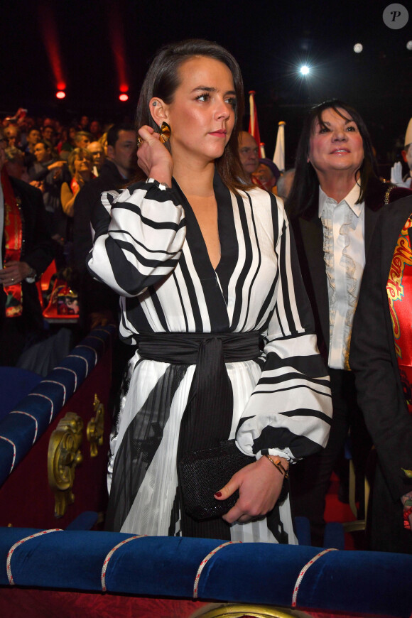 Pauline Ducruet durant la soirée d'ouverture du 44eme Festival International du Cirque de Monte-Carlo à Monaco le 16 janvier 2020. Le Festival se déroule sous le chapiteau de Fontvieille du 16 au 26 janvier 2020. © Bruno Bebert/Bestimage