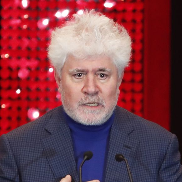 Pedro Almodovar lors de la cérémonie de la 7ème édition des "Feroz Cinema Awards" à Madrid, le 16 janvier 2020.