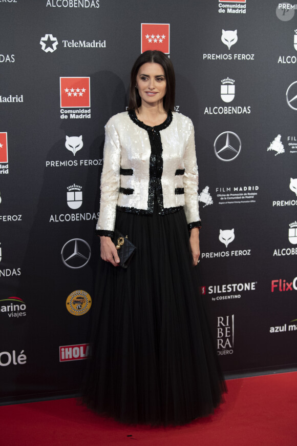 Penelope Cruz au photocall de la 7ème édition des "Feroz Cinema Awards" à Madrid, le 16 janvier 2020.