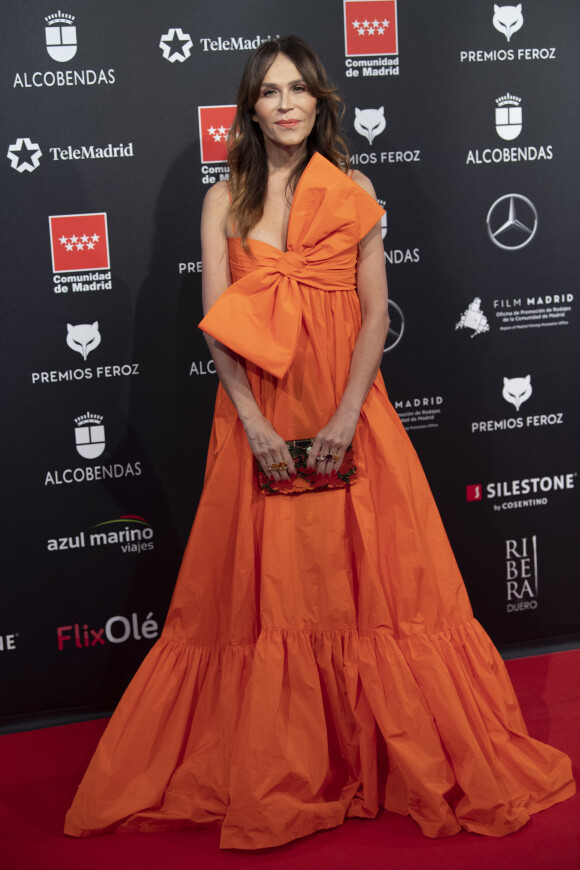 Antonia San Juan au photocall de la 7ème édition des "Feroz Cinema Awards" à Madrid, le 16 janvier 2020.
