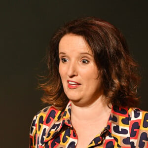 Anne Roumanoff durant la 14eme édition des Sérénissimes de l'Humour au Grimaldi Forum, à Monaco pour la dernière soirée du festival le 23 mars 2019.  © Bruno Bebert/Bestimage