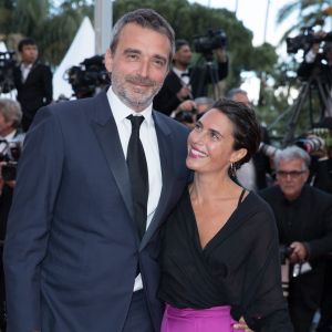 Alessandra Sublet et son mari Clément Miserez - Montée des marches du film "Le Grand Bain" lors du 71e Festival International du Film de Cannes. Le 13 mai 2018 © Borde-Jacovides-Moreau/Bestimage