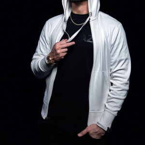 Eminem pose pour la nouvelle campagne de la marque Rag & Bone,le 9 juillet 2018.