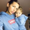 Julia Paredes et sa fille Luna boudeuses sur Instagram, le 16 octobre 2019