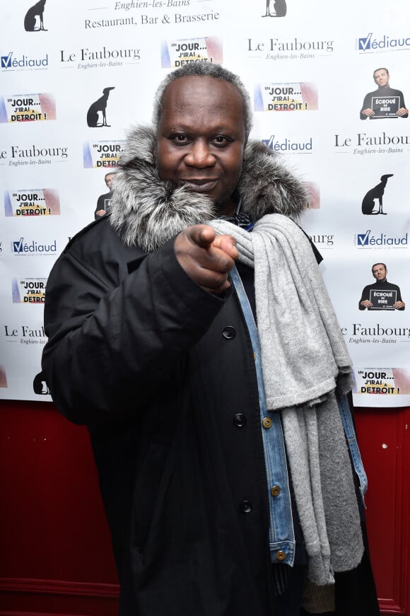Exclusif - Magloire - Générale de la pièce de théâtre "Un Jour J'irai à Détroit !" au théâtre du Gymnase Marie Bell à Paris, France, le 20 janvie 2020. C'est sur une note historique et de devoir que S.Bugsy et D.Desclos ont souhaité au travers d'une pièce de théâtre, montrer et partager le combat des révoltés tirailleurs sénégalais, massacrés par l'armée française à Thiaroye le 01 décembre 1944. Mise en scène par D.Coubes. © Giancarlo Gorassini/Bestimage