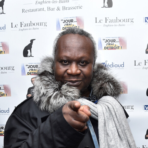 Exclusif - Magloire - Générale de la pièce de théâtre "Un Jour J'irai à Détroit !" au théâtre du Gymnase Marie Bell à Paris, France, le 20 janvie 2020. C'est sur une note historique et de devoir que S.Bugsy et D.Desclos ont souhaité au travers d'une pièce de théâtre, montrer et partager le combat des révoltés tirailleurs sénégalais, massacrés par l'armée française à Thiaroye le 01 décembre 1944. Mise en scène par D.Coubes. © Giancarlo Gorassini/Bestimage