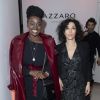 Exclusif - Aïssa Maïga et Naidra Ayadi au défilé de mode Azzaro, collections Couture et Ateliers printemps-été 2020 à Paris, France, le 20 janvier 2020. © Pierre Perusseau/Bestimage