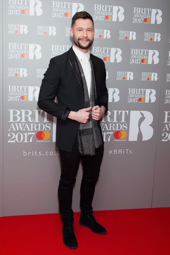 Calum Scott - Célébrités lors des "Brit Awards 2017" à Londres le 14 janvier 2017