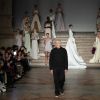Défilé Antonio Grimaldi, collection Haute Couture printemps-été 2020, au Palais de la découverte. Paris, le 20 janvier 2020.