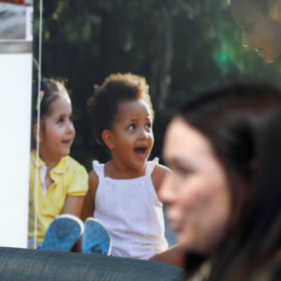 Kate Middleton, duchesse de Cambridge, participe au lancement d'une enquête sur la petite enfance à l'échelle de tout le Royaume Uni le 21 janvier 2020 à Birmingham.