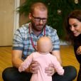 Kate Middleton, duchesse de Cambridge, en visite au centre pour enfants "Ely &amp; Caerau" à Cardiff. Le 22 janvier 2020