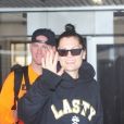 Jessie J et son compagnon Channing Tatum arrivent à l'aéroport de Sao Paulo à Rio de Janeiro au Brésil, le 28 septembre 2019