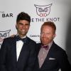 Justin Mikita, Jesse Tyler Ferguson à la soirée du 5ème anniversaire de Jesse Tyler Ferguson's Tie The Knot au NeueHouse à Hollywood, le 12 octobre 2017