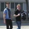 Jesse Tyler Ferguson et son mari Justin Mikita en vacances à Barcelone, le 14 mars 2017.