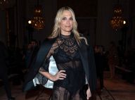 Molly Sims : En transparence à la Fashion Week, face à Malika Ménard