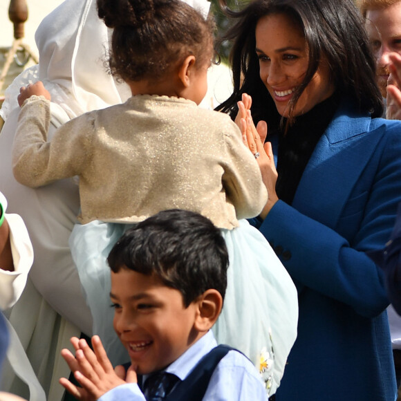 Doria Ragland, la mère de Meghan Markle, le prince Harry, duc de Sussex - Meghan Markle reçoit les femmes qui apparaissent dans le livre de recettes ""Together, our community cookbook"" au palais Kensington à Londres le 20 septembre 2018.