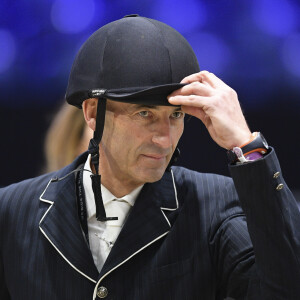 Nicolas Canteloup - Compétition équestre, jumping, Longines Masters de Paris à Villepinte, le 5 décembre 2019. © Pierre Perusseau / Bestimage