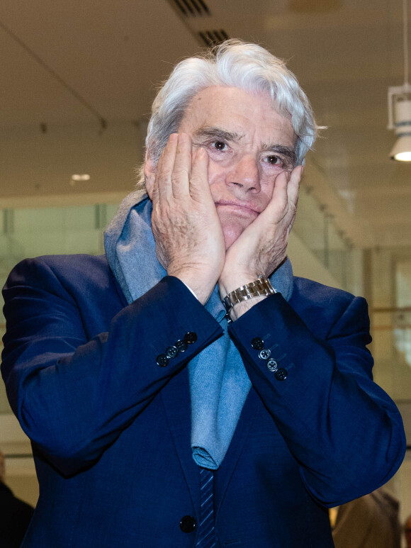 Bernard Tapie - Affaire Tapie : plaidoirie des avocats de la défense, Tribunal de Paris , 11ème chambre correctionnelle, 2ème section, Paris le 4 avril 2019. Lundi 1er Avril, le ministère public a requis 5 ans ferme pour Tapie et 3 ans pour S.Richard dont 18 mois avec sursis et interdiction d'exercer toute fonction publique pendant 5 ans. B.Tapie et le PDG d'Orange, S.Richard, seront les prévenus du procès pénal de l'arbitrage rendu en 2008 en faveur de l'ancien homme d'affaires, dans son contentieux avec le Crédit Lyonnais sur la vente du fabricant d'équipements de sport allemand Adidas en 1993, qui s'est ouvert le 11 mars 2019. L'homme d'affaires et patron du groupe de médias "La Provence", qui lutte à 76 ans contre un cancer de l'estomac, n'a fait aucune déclaration à son arrivée au tribunal. Après dix ans de péripéties judiciaires, B.Tapie, est jugé pour escroquerie et détournement de fonds publics; S.Richard, 57 ans, qui était alors directeur de cabinet de la ministre de l'Economie C.Lagarde, est jugé pour complicité. ©Pierre Perusseau / Bestimage