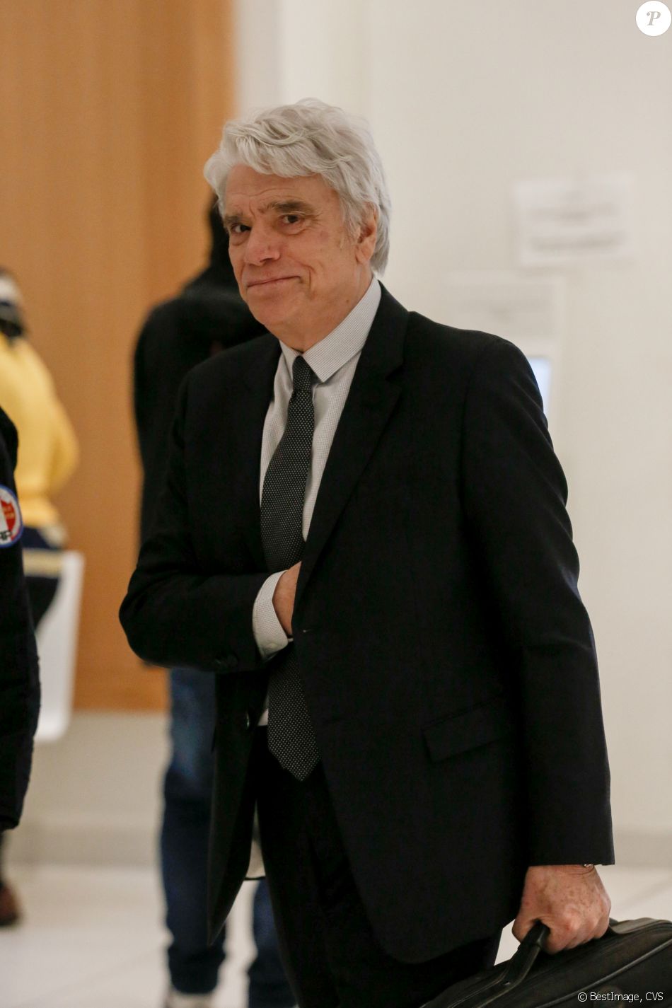 Bernard Tapie - Arrivées au Tribunal de Paris, Batignolles ...