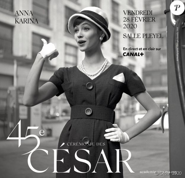 Affiche officielle de la 45e cérémonie des César