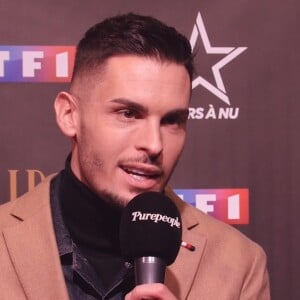 Baptiste Giabiconi en interview pour "Purepeople", décembre 2019
