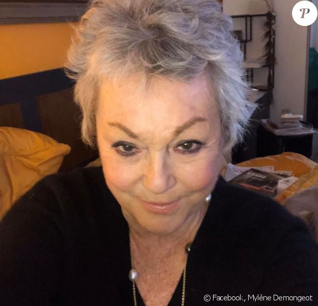Mylène Demongeot sur Facebook. Le 26 janvier 2020.