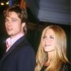 Jennifer Aniston et Brad Pitt à la première du film "Fight Club" à Los Angeles le 8 octobre 1999.
