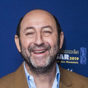 Kad Merad au photocall du "Déjeuner des Nommés César 2019" au restaurant le Fouquet's à Paris, France, le 3 février 2019. © Olivier Borde/Bestimage