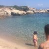 Lorik Cana et son fils Boiken lors de vacances en Sardaigne à l'été 2018, photo Instagram.