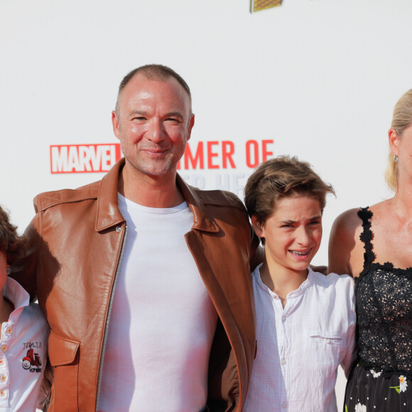 Alexandre Devoise en famille - Avant-première européenne du film "Ant-man et la guêpe" à Disneyland Paris à Marne-la-Vallée, le 14 juillet 2018 © CVS/Bestimage