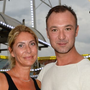 Alexandre Devoise et sa femme Anca - Inauguration de la Fête à Neuneu à Paris le 2 septembre 2016. © Coadic Guirec/Bestimage