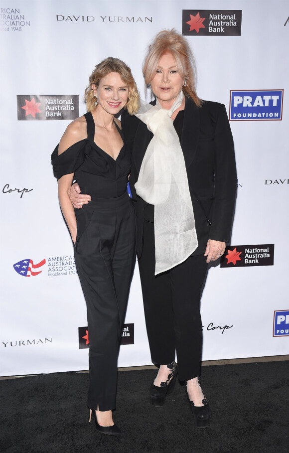 Naomi Watts et Deborra-Lee Furness assistent à la soirée des "American Australian Association Arts Awards" à New York, le 30 janvier 2020.