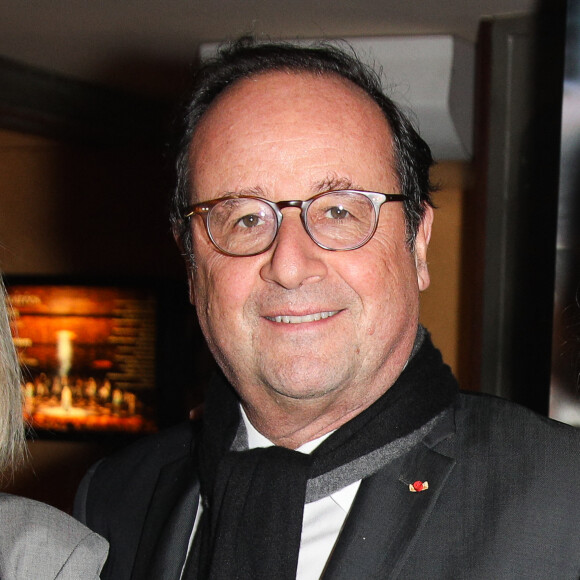 Francois Hollande - Première du film "Je ne rêve que de vous" au cinéma Balzac de Paris. Le 13 janvier 2020. @David Boyer/ABACAPRESS.COM