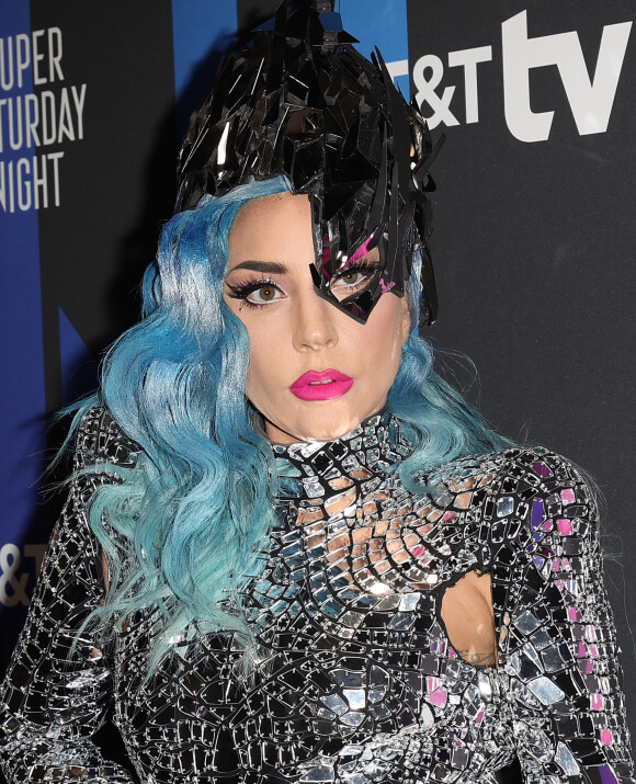 Lady Gaga - Photocall - AT&T TV Super Saturday Night au Meridian à Island Gardens, Miami, le 1er février 2020.