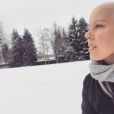 Fanny Leeb le crâne rasé, le 9 février 2019, sur Instagram