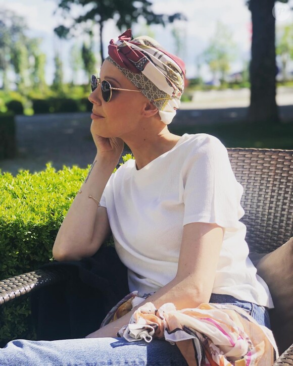 Fanny Leeb pose sur Instagram, le 1er mai 2019