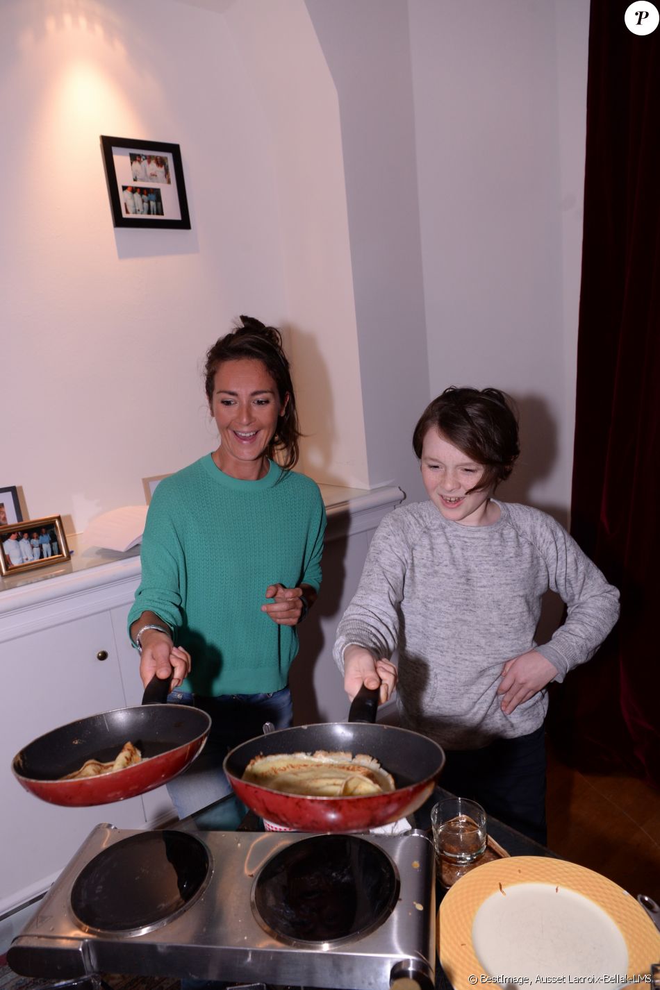 Exclusif - Emmanuelle Boidron et son fils Arthur - Le chef ...