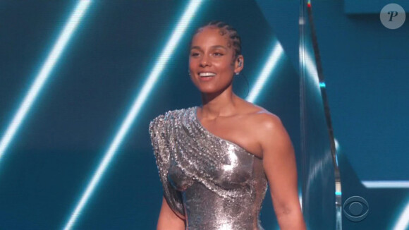 Alicia Keys lors de la 62ème édition de la soirée des Grammy Awards à Los Angeles, Californie, Etats-Unis, le 26 janvier 2020.