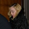 Madonna quitte le London Palladium après un concert de son Madame X Tour. Le 29 janvier 2020. @Palace Lee/Splash News/ABACAPRESS.COM