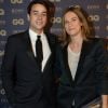 Archives - Julian Bugier et sa femme Claire Fournier lors de la soirée "L'homme de l'année GQ 2014" au Musée d'Orsay, à Paris le 19 novembre 2014.